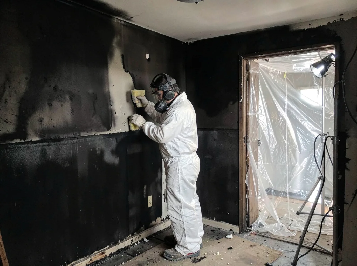 Fire Damage Restoration company in Nashville, MI